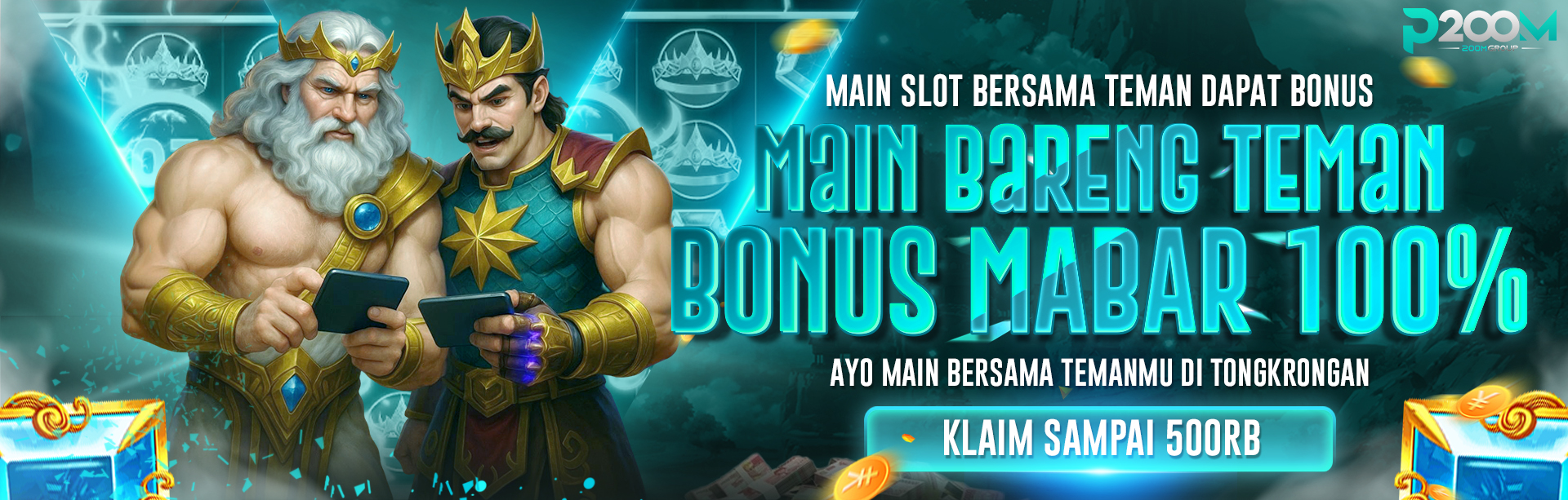 BONUS MABAR  P200M