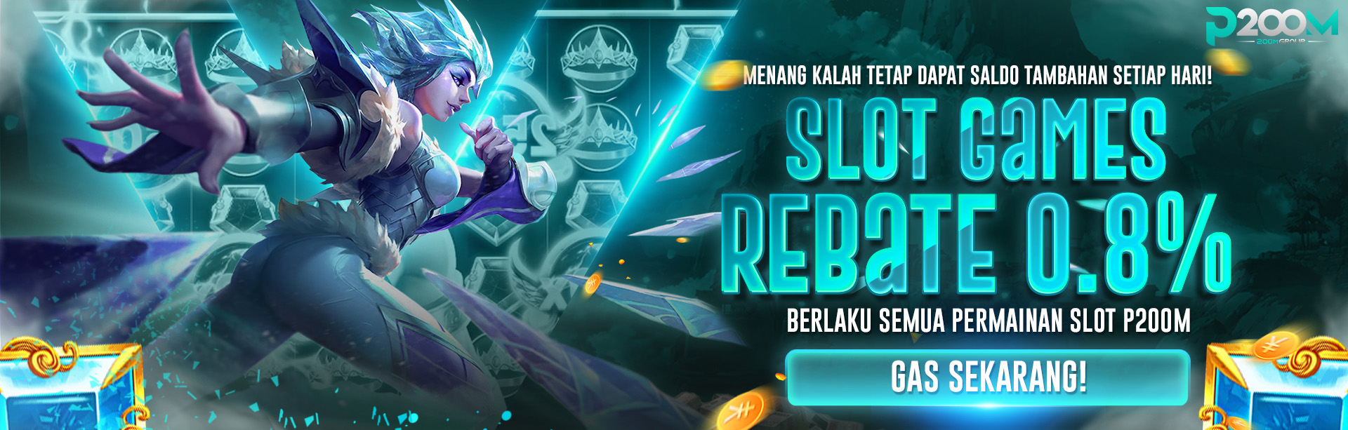 BONUS ROLLINGAN SLOT 0,8% HARIAN