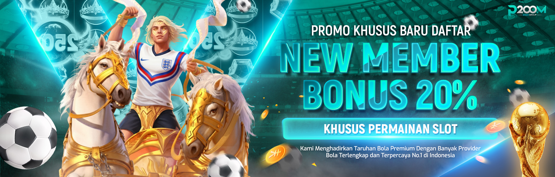 BONUS NEW MEMBER 20%
