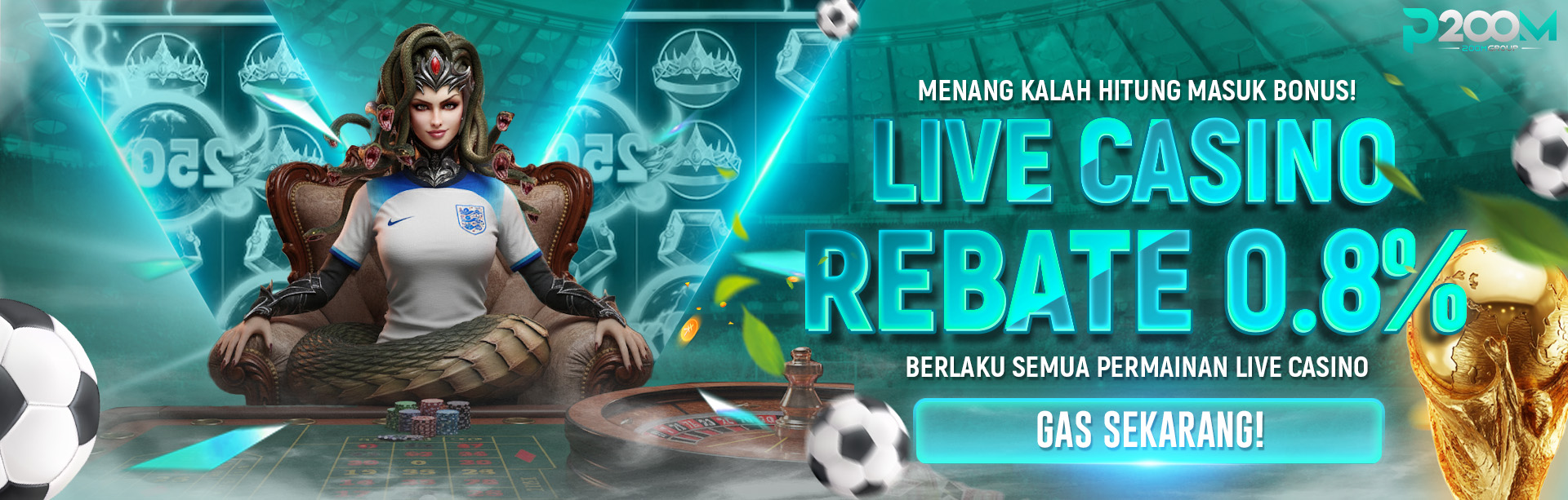  BONUS ROLLINGAN LIVE CASINO 0.8%