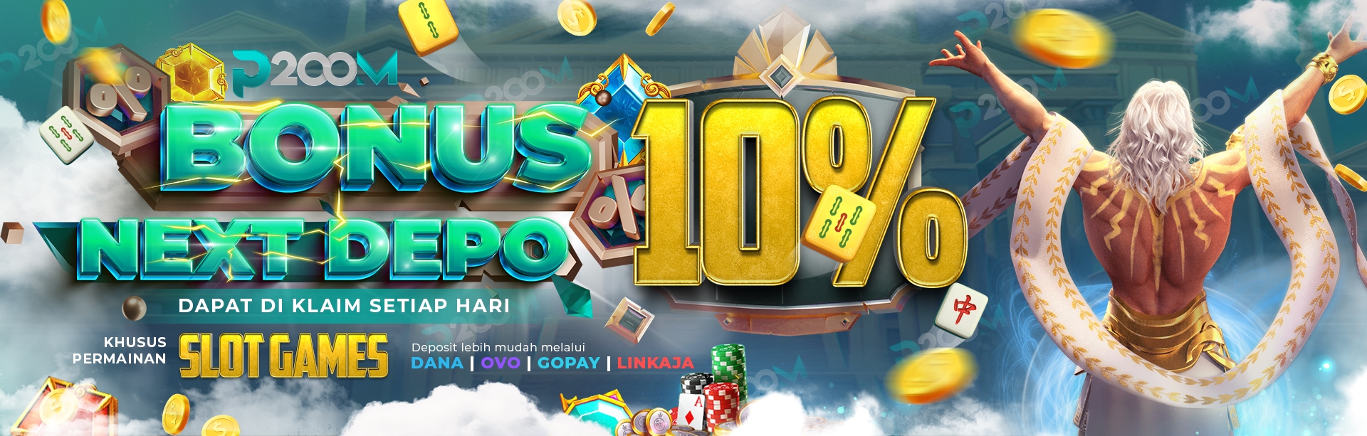 BONUS DEPOSIT HARIAN 10% SLOT GAMES