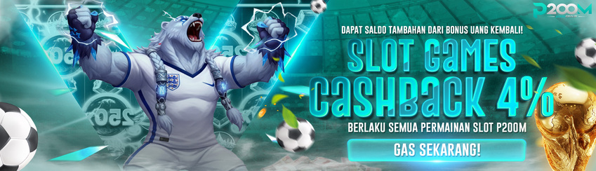 CASHBACK SLOT 4% (MINGGUAN)