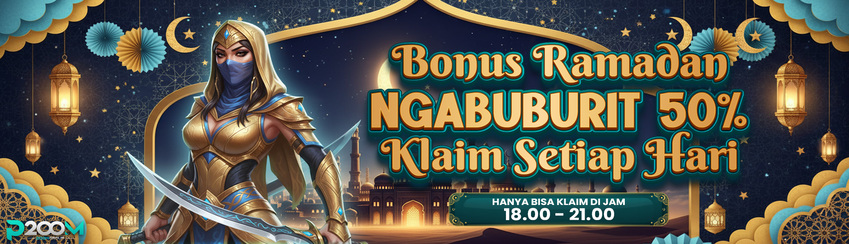 BONUS NGABUBURIT 50%