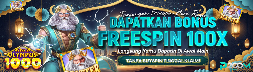 TUNJANGAN FREESPIN HARI RAYA P200M