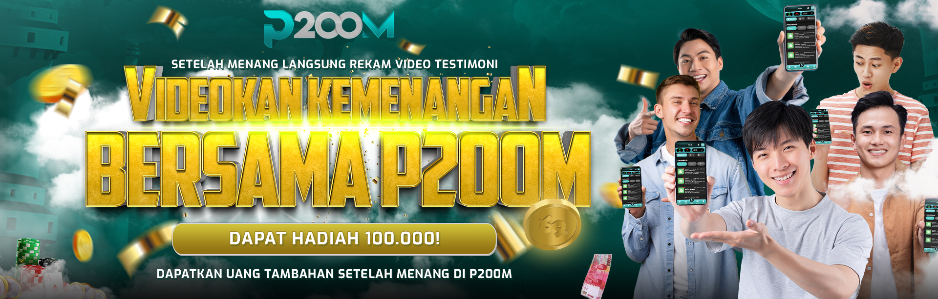 EVENT VIDEO TESTIMONI KEMENANGAN P200M